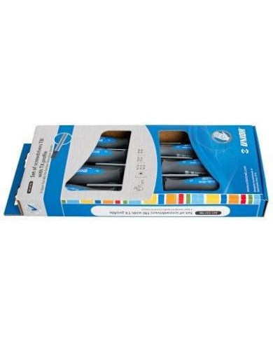 Garnitura izvijačev TBI s TX profilom v kartonu Unior 621CS7 612300 